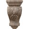 Ekena Millwork 3 1/2"W x 4"D x 7"H Small Grape Corbel, Walnut CORW03X04X07GRWA - alternate 4